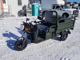 2026 SDLANCH IRET13 3 roues dumper &eacute;lectrique vert neuf