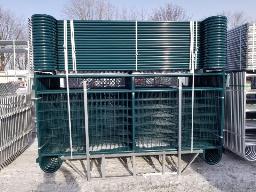 Cl&ocirc;ture a b&eacute;tail 56 morceaux, 10' large couleur vert