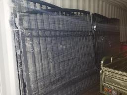 Portail 14' motif anneaux