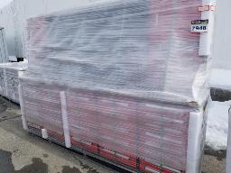 Coffre 40 tiroirs, 2 portes Rouge 113x24x75