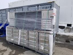 Coffre 30 tiroirs, 2 portes Stainless 113x24x75