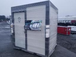 Toilette-douche 85x75x93, trou dans le bas  NEUF