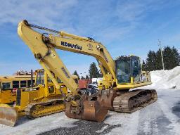 2012 KOMATSU HYBRID HB215LC1, excavatrice,