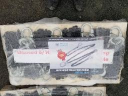 &Eacute;lingue de chaine de levage a double jambe avec crochet