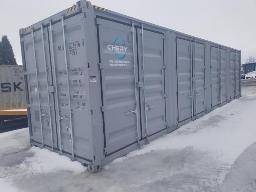 2025 Conteneur 40pi 4 portes HiCube 9pi 6 po,