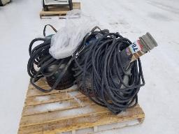 2 pompes submersibles 220V