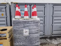 250 c&ocirc;nes de s&eacute;curit&eacute;