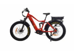 All-E-TDA16L-BICYCLETTE &Eacute;LECTRIQUE FAT 19 Rouge, Fourche 19po, a assembler