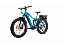 All-E-TDA16L-BICYCLETTE &Eacute;LECTRIQUE FAT 19 Bleu, Fourche 19, a assembler
