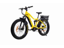 All-E-TDA16L-BICYCLETTE &Eacute;LECTRIQUE FAT 19 Jaune, Fourche 19po, a assembler