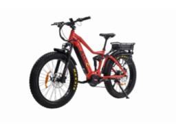 All-E-TDA16L-BICYCLETTE &Eacute;LECTRIQUE FAT 19 Rouge, Fourche 19po, a assembler