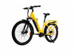 All-E-TDA22L M500-BICYCLETTE &Eacute;LECTRIQUE CITY 275 Jaune, Fourche 17.5