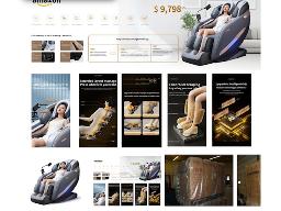 Chaise de massage 110V