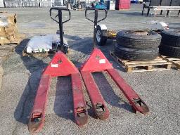 2 transpalettes manuel 5500Lbs