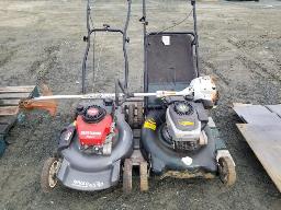 2 tondeuses a essence + coupe bordure STHIL