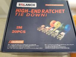 20 sangles a cliquet, 2 m&egrave;tres