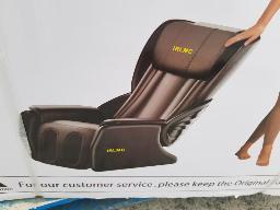Chaise de massage de luxe, couleur noir et brun 110V