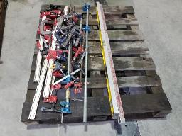 Lot de serres et niveaux de 4'