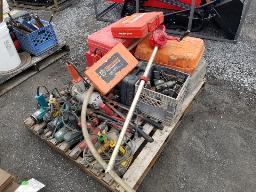 Lot impact &eacute;lectrique + a air + coupe boulon + perceuse coude + perceuse magn&eacute;tique et plus