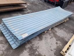 Lot de t&ocirc;le 38po de large, longueur et quantit&eacute; vari&eacute;es