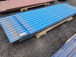 Lot de t&ocirc;le 38po de large, longueur et quantit&eacute; vari&eacute;es