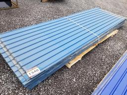 Lot de t&ocirc;le 38po de large, longueur et quantit&eacute; vari&eacute;es