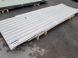 Lot de t&ocirc;le 38po de large, longueur et quantit&eacute; vari&eacute;es