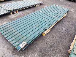 Lot de t&ocirc;le 38po de large, longueur et quantit&eacute; vari&eacute;es