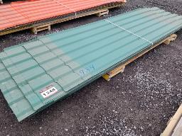 Lot de t&ocirc;le 38po de large, longueur et quantit&eacute; vari&eacute;es