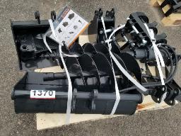 2026 AGT &Eacute;quipements pour mini excavatrice: godet 8po -20po - 32po + Ripper + Rateau + Tari&egrave;re 8po - 9po