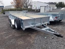 2027 METALXPERT MX72144T, Remorque en acier galvanis&eacute; 2 essieux tandem 6 pi. x 12 pi.,