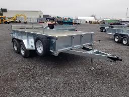 2027 METALXPERT MX72144T, Remorque en acier galvanis&eacute; 2 essieux tandem 6 pi. x 12 pi.,