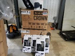 BBQ BOIL KING CROWN 40000BTU + BBQ BROIL KING MONARCH 30000BTU + 4 sets d'ustensiles BBQ + 1 toile BBQ et +