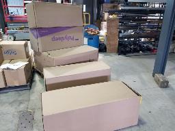 6 matelas KING en boite POLYSLEEP 