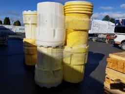 6 barils anti d&eacute;versement 95 gallons