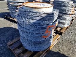 Lot de broches acier divers diam&egrave;tres environ 595Kg