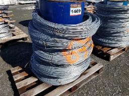 Lot de broches acier divers diam&egrave;tres environ 678Kg