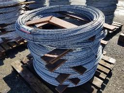 Cable d'acier galvanis&eacute; 7/16, 19 brins, environ 527kg