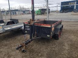 2004 LAROCHE LA9DE, remorque basculante 2 essieux 48''x8'