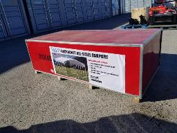 1 Abris 40'x20'x14' Boite 85''x40''x28'', poids 1120 lbs, neuf