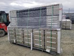 Coffre 30 tiroirs - 2 portes 113po x 24po x 71po Stainless NEUF