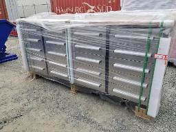 Coffre 20 tiroirs 88po x 24po x 39po Stainless NEUF