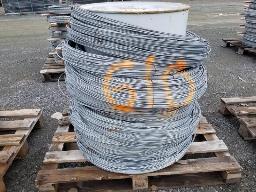 Lot de broches acier divers diam&egrave;tres environ 610Kg