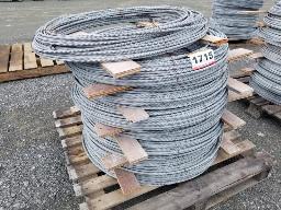 Cable d'acier galvanis&eacute; 7/16, 19 brins, environ 600kg
