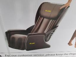 Chaise de massage de luxe, couleur noir et brun 110V, neuf
