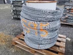 Lot de broches acier divers diam&egrave;tres environ 595Kg