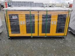 Armoire de rangement pour garage 4 portes 79x20x36 Jaune orange et noir, neuf