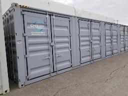 2025 Conteneur 40', 4 portes Hi cube 9pi6po,