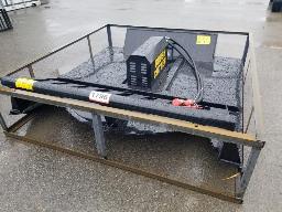 AGT MOWER KING D&eacute;broussailleuse attache skid steer coupe 77po, neuf
