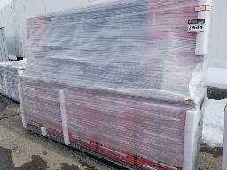 Coffre 40 tiroirs, 2 portes Rouge 113x24x75, neuf